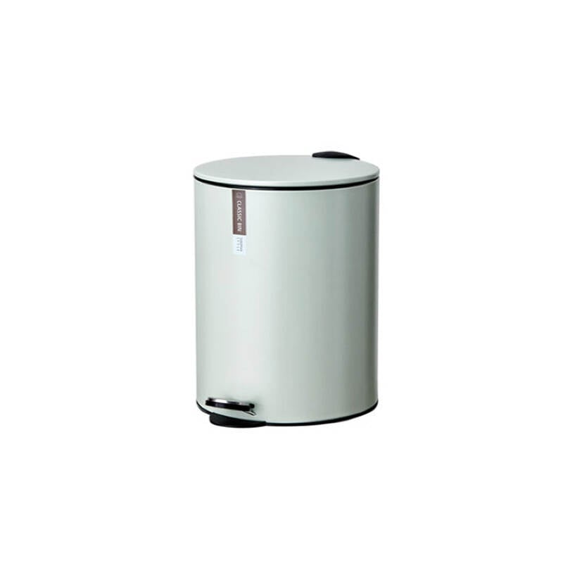 Th&ugrave;ng R&aacute;c Classic C&oacute; Đạp Ch&acirc;n Locknlock, LoạI 5L - 2 M&agrave;u (Xanh L&aacute; C&acirc;y, Trắng) - BYP102 image number null